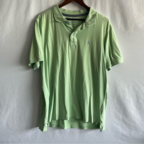 Men's Tailor Byrd Green Polo Shirt - Picture 2 of 7